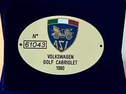 Nero Usata 1980 VW Golf Cabriolet Cabrio | 11.000 €