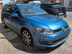 Blu Usata 2015 VW Golf VII Highline Station wagon | 5990 € (Buon prezzo)