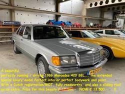 Argento Usata 1986 Mercedes 420 Tre volumi | 13.500 €