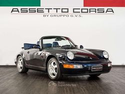 Blu/azzurro Usata 1991 Porsche 911 Carrera Cabriolet Cabrio | 79.900 €