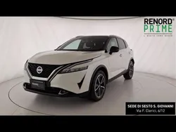 Bianco Usata 2021 Nissan Qashqai Tekna SUV | 22.500 € (Buon prezzo)