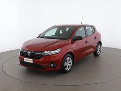 Rosso Usata 2021 Dacia Sandero Essentiel Due volumi | 11.199 € (Buon prezzo)