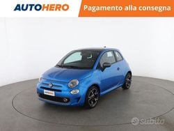 Blu Usata 2021 Fiat 500 Sport Due volumi | 12.799 € (Buon prezzo)