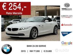 Bianco Usata 2015 BMW Z4 Efficient Dynamics Cabrio | 23.800 € (Buon prezzo)