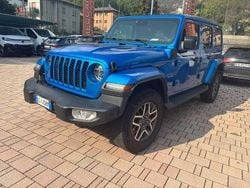 Blu/azzurro Usata 2021 Jeep Wrangler Sahara SUV | 44.900 € (Buon prezzo)