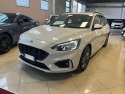 Bianco Usata 2021 Ford Focus ST-Line Station wagon | 13.500 € (Buon prezzo)