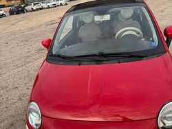 Rosso Usata 2010 Fiat 500C Lounge Cabrio | 6300 € (Buon prezzo)