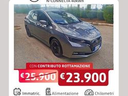 Grigio Usata 2023 Nissan Leaf N-Connecta Due volumi | 23.900 € (Molto cara)