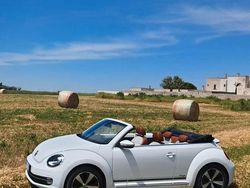 Bianco Usata 2015 VW Maggiolino Sportline Cabrio | 17.000 € (Buon prezzo)