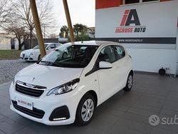 Bianco pastello Usata 2021 Peugeot 108 Active Due volumi | 9900 € (Buon prezzo)