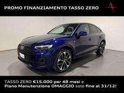 Blu navarra metallizzato Usata 2022 Audi Q5 Sportback S-line plus SUV | 46.900 € (Molto cara)