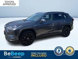 Grigio scuro metallizzato Usata 2021 Toyota RAV4 Hybrid Lounge SUV | 31.600 € (Buon prezzo)