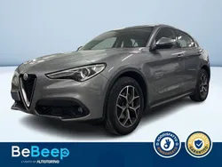 Argento metallizzato Usata 2020 Alfa Romeo Stelvio Super SUV | 24.000 € (Buon prezzo)