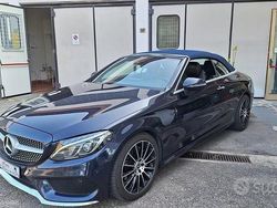 Blu Usata 2018 Mercedes C220 AMG Cabrio | 28.500 € (Buon prezzo)