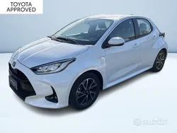 Bianco Usata 2021 Toyota Yaris Hybrid Trend Tre volumi | 17.400 € (Buon prezzo)