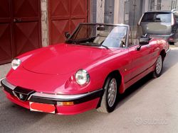 Rosso Usata 1986 Alfa Romeo Spider Quadrifoglio Cabrio | 15.000 €