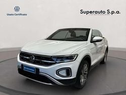 Bianco Usata 2022 VW T-Roc Cabriolet Style Cabrio | 20.900 € (Ottimo prezzo)