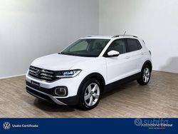 Pure white Usata 2022 VW T-Cross Advance SUV | 18.290 € (Buon prezzo)