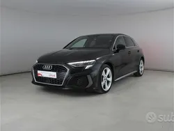 Nero Usata 2024 Audi A3 Sportback S-Line Tre volumi | 33.500 € (Buon prezzo)