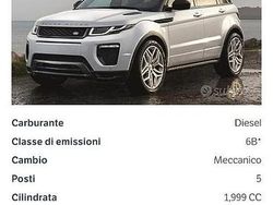 Bianco Usata 2018 Land Rover Range Rover evoque SE SUV | 17.000 € (Ottimo prezzo)