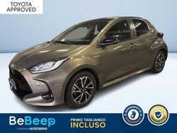 Bronzo metallizzato Usata 2021 Toyota Yaris Hybrid Lounge Tre volumi | 16.500 € (Buon prezzo)