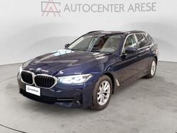 Blu metallizzato Usata 2021 BMW 520 Efficient Dynamics Station wagon | 28.700 € (Buon prezzo)