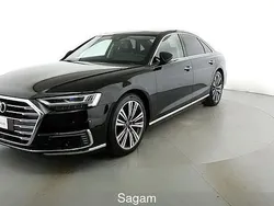 Nero brillante Usata 2021 Audi A8 Ambiente Tre volumi | 53.800 € (Molto cara)