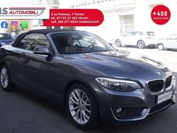 Grigio Usata 2016 BMW 218 Luxury Line Cabrio | 16.900 € (Ottimo prezzo)