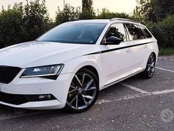 Bianco Usata 2019 Skoda Superb SportLine Station wagon | 22.500 € (Buon prezzo)