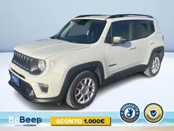 Bianco pastello Usata 2020 Jeep Renegade Limited SUV | 18.600 € (Buon prezzo)