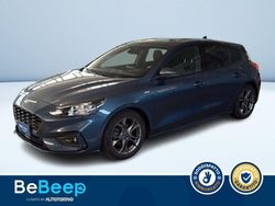 Azzurro metallizzato Usata 2018 Ford Focus ST-Line Tre volumi | 15.400 € (Cara)