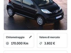 Nero Usata 2007 Peugeot 107 Due volumi | 2500 € (Buon prezzo)