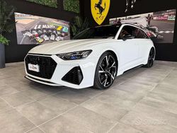 Glacier white met. Usata 2021 Audi RS6 Design Station wagon | 77.990 € (Cara)