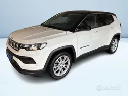 Bianco pastello Usata 2021 Jeep Compass Longitude SUV | 22.000 € (Buon prezzo)