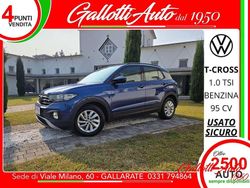 Blu/azzurro Usata 2020 VW T-Cross Style SUV | 15.990 € (Buon prezzo)