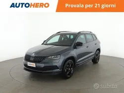 Grigio Usata 2021 Skoda Karoq SportLine SUV | 26.899 € (Cara)