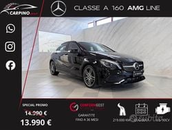 Nero Usata 2017 Mercedes A160 Premium Tre volumi | 13.990 € (Buon prezzo)