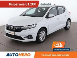 Bianco Usata 2022 Dacia Sandero Comfort Due volumi | 11.999 € (Buon prezzo)