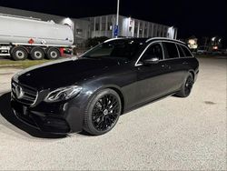 Nero Usata 2016 Mercedes E220 AMG line Station wagon | 20.000 € (Molto cara)