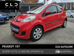 Rosso Usata 2012 Peugeot 107 Access Due volumi | 4999 € (Cara)