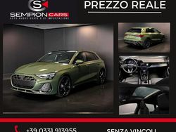 Verde Nuova 2025 Audi A3 S-Line Tre volumi | 41.500 € (Buon prezzo)