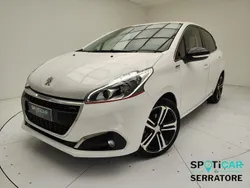 Bianco Usata 2016 Peugeot 208 GT-line Due volumi | 9886 € (Buon prezzo)