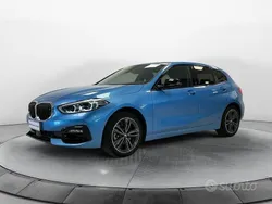 Seaside blue / metallizzato Usata 2021 BMW 116 Sport Line Due volumi | 23.450 € (Buon prezzo)