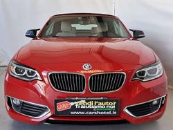 Rosso Usata 2015 BMW 220 Luxury Line Cabrio | 19.450 € (Ottimo prezzo)