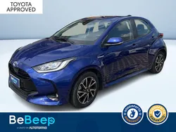 Blu metallizzato Usata 2021 Toyota Yaris Hybrid Trend Tre volumi | 17.400 € (Buon prezzo)