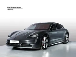 Grigio vulcano metallizzato Usata 2021 Porsche Taycan Tre volumi | 59.900 € (Buon prezzo)