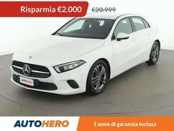 Bianco Usata 2018 Mercedes A180 Tre volumi | 18.999 € (Buon prezzo)