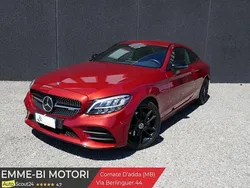 Rosso Usata 2019 Mercedes C180 Premium Coupé | 32.400 € (Molto cara)