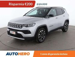 Argento Usata 2021 Jeep Compass Limited SUV | 19.999 € (Buon prezzo)