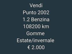 Grigio Usata 2002 Fiat Punto | 2000 €